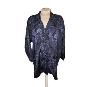 Victorias‎ Secret Vintage Gold Label Lingerie Nightgown Size S small black